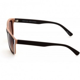 Sport Premium Designer Rectangular Sunglasses - Matte Brown - C7189OKORE3 $19.05