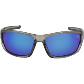 Sport Men's Vero Polarized Wrap Sunglasses - Smoke Crystal - CD18MCLKN4H $28.08