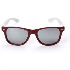 Sport NCAA Texas A&M Aggies TEXAM-3 Maroon Front Temple - Silver Lenses Sunglasses - One Size - Maroon - C1119UYISFD $21.97