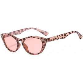 Cat Eye Cat eye sunglasses fashion ladies sunglasses - Bright Black Gray - CL1999KEQHI $18.66