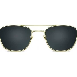 Oval Unisex Sunglasses Retro Black Drive Holiday Oval Non-Polarized UV400 - Black - CG18R828HGD $8.46