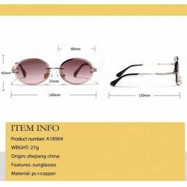 Oval Oval Diamond Cutting Sunglasses Summer Beanch Party Sun Glasses Fashion Shades - Dark Purple - CN190OQGQA5 $8.61