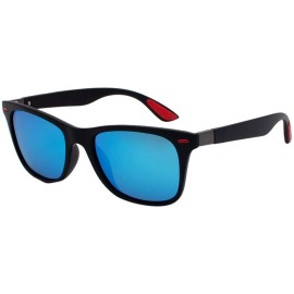 Rectangular Sunglasses Polarized Protection Glasses - F - C718UEKA892 $9.72