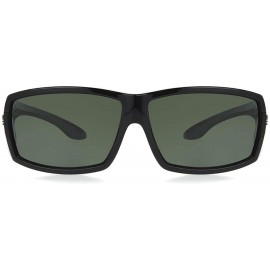 Rectangular Haven-Breckenridge Rectangular Fits Over Sunglasses - Black - CL196H26WA2 $49.54