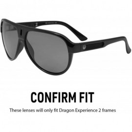 Sport Polarized Replacement Lenses for Dragon Experience 2 Sunglasses - Multiple Options - Black - C912CCLAH4T $30.93