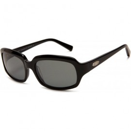 Butterfly Women's HS0212 Yes Butterfly Sunglasses - Black Frame/Gray Lens - CO115EUSXY3 $56.72