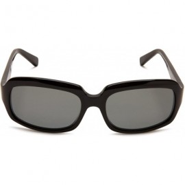 Butterfly Women's HS0212 Yes Butterfly Sunglasses - Black Frame/Gray Lens - CO115EUSXY3 $56.72