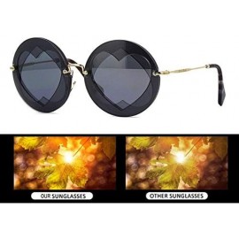 Square Color Lens Sunglasses Stylish Sunnies Eyewear Metal Sunglasses - E - Grey - C018QIU290E $16.46