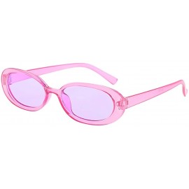 Goggle Sunglasses Irregular Lightweight Oversized sunglasses - E - CV18R9LEXQU $7.44