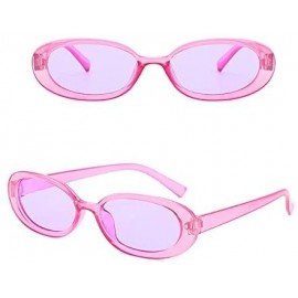 Goggle Sunglasses Irregular Lightweight Oversized sunglasses - E - CV18R9LEXQU $7.44