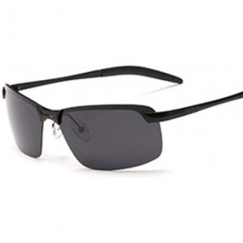 Goggle Polarized sunglasses Sunglasses polarized wholesale - Gun Grey Frame Color Changing Mirror - CT18AZAWE66 $29.75