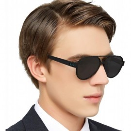 Aviator Aviator Sunglasses with UV Protection for Men TR90 Frame Classis Eyewear Frame Polarized - CE18WRUKSR5 $18.73