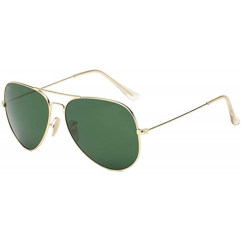 Premium Flash Mirror Lens Aviator Sunglasses (Nickel Plated Metal Frame ...