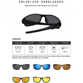 Sport Polarised Sunglasses Protection Cycling Running - Color 4 - CS18TKA248G $10.63