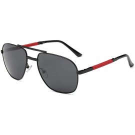 Rimless Unisex Summer Polarized Folding Eyebrow Pencil Sunglasses Fashion Glasses for Men Women - Red - CW196IXRYA0 $17.26