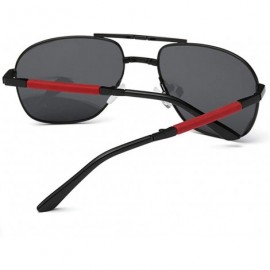 Rimless Unisex Summer Polarized Folding Eyebrow Pencil Sunglasses Fashion Glasses for Men Women - Red - CW196IXRYA0 $17.26