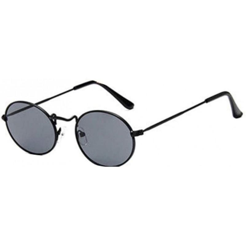 Oval Clearance Glasses Fashion Vintage Sunglasses - A - CW18OMYI0U8 $8.87