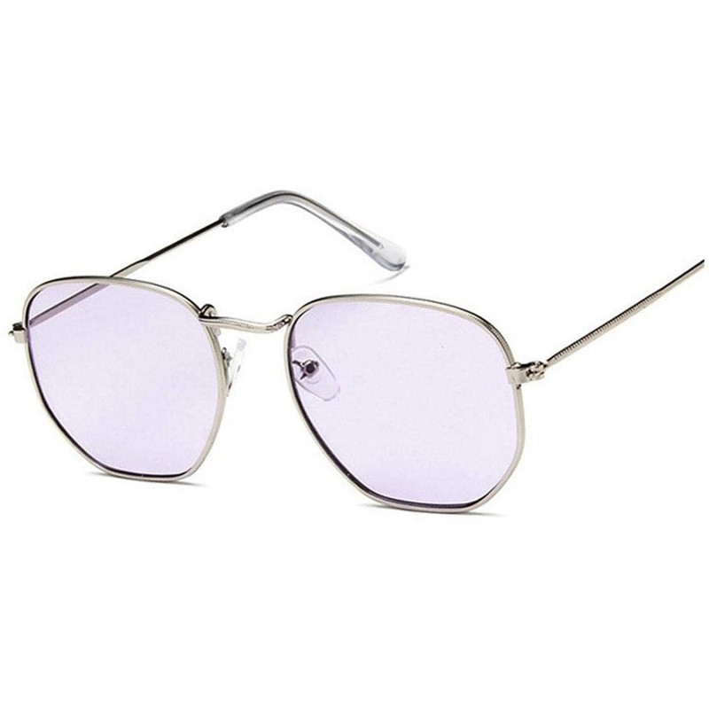 Oval Metal Classic Vintage Women Sunglasses Luxury Design Glasses Driving Eyewear Oculos De Sol Masculino - CX1985GOUMM $23.12