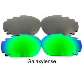 Oversized Replacement Lenses For Oakley Jawbone Blue&Red Color Polarized 2 Pairs 100% UVAB - Green&gray - CK128BPHX57 $15.00