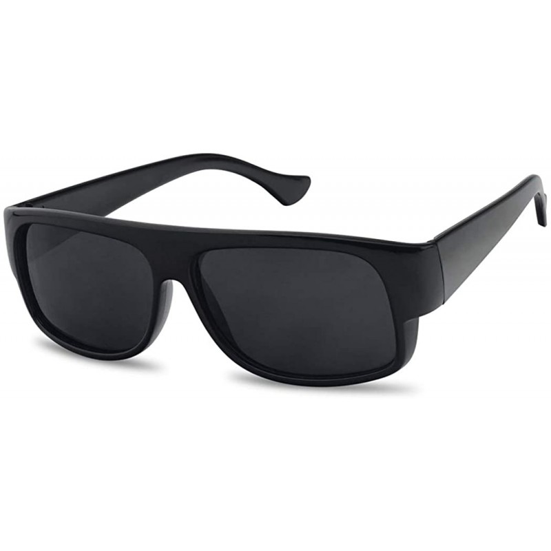 Goggle Original OG Mad Dogger Locs Shades Sunglasses w/Super Dark Lens (Black) - CY117Z4R7LB $10.74