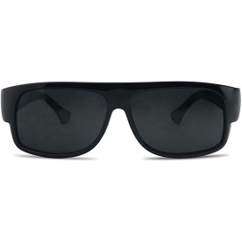 Goggle Original OG Mad Dogger Locs Shades Sunglasses w/Super Dark Lens (Black) - CY117Z4R7LB $10.74