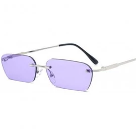 Oversized Sunglasses Women Vintage Cat Eye sun Glasses Men Retro Small Yellow Glass UV400 - As Picture-2 - CF18W5SE9I6 $21.67