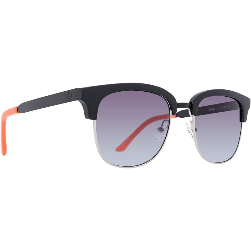 Sport Optic Stout - Matte Black Gloss Tangerine - C518Y3NEKKD $48.36