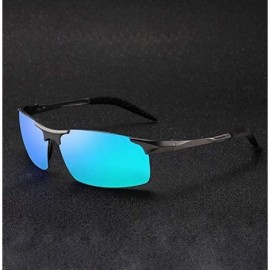 Wayfarer Sunglasses Polarized Wayfarer Lightweight - Gun-green - CM18AZW3UAL $13.55