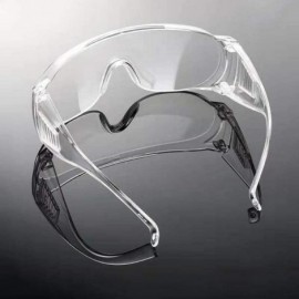 Oversized Goggles Glasses Goggles Protective - White - CH199UU2OX5 $7.81