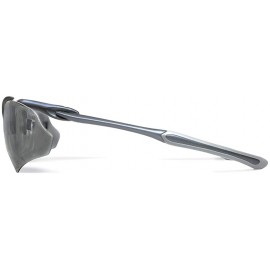 Sport Delta Navy Blue Fishing Sunglasses with ZEISS P7020 Gray Tri-flection Lenses - C918KN78X93 $20.12