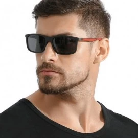 Rectangular Fashion New Lady Brand Design Stylish Style Myopic polarized sunglasses Men Outdoor Driving Mirror UV400 - C718QM...