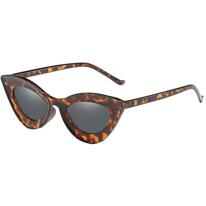 Oversized Fashion Oversized Sunglasses Luxulry - Coffee - CP18WMC0ECG $10.07