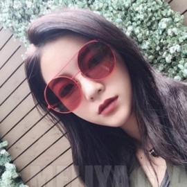 Aviator Round Sunglasses Women Men Retro Aolly Women Sun Glasses Men Ladies Eyewear 4 - 8 - CZ18XE0R5R7 $8.48