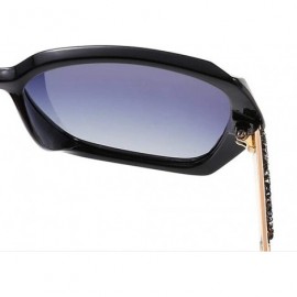 Aviator Polarized aviator sunglasses - universal sunglasses - diamond-encrusted polarizer - E - CA18RNTD4SU $42.40