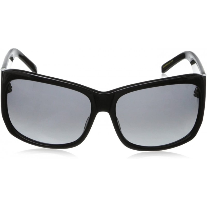 Black Flys Fly End Wrap Sunglasses - Black - CV1188GG7NT