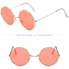 Sport Women Men Fashion Circle Frame Vintage Retro Glasses-Unisex Sunglasses Eyewear - B - CT18Q3ZSLLZ $7.46