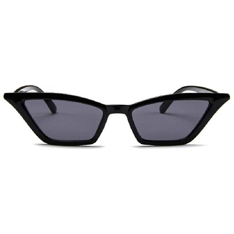 Goggle Polarized Exaggerated Irregular Shaped Eye Sunglasses For Women- Mirrored Lens Goggle Eyewear - Black - C4196EYY745 $6.74