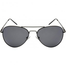 Aviator Extra Large Classic Pilot Aviator Unisex Polarized Sunglasses 100% UV Protection Spring Hinge - CZ1955LKARQ $18.50