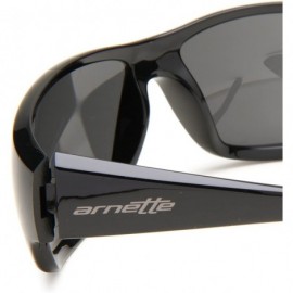 Wrap mens An4166 Cheat Sheet Rectangular Sunglasses Rectangular Sunglasses - Black/Grey - CK118JT780V $39.51