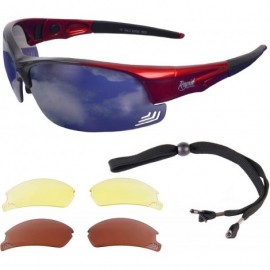 Sport UV400 Pilot Sunglasses Interchangeable Lenses - C5127XU6JC9 $45.28