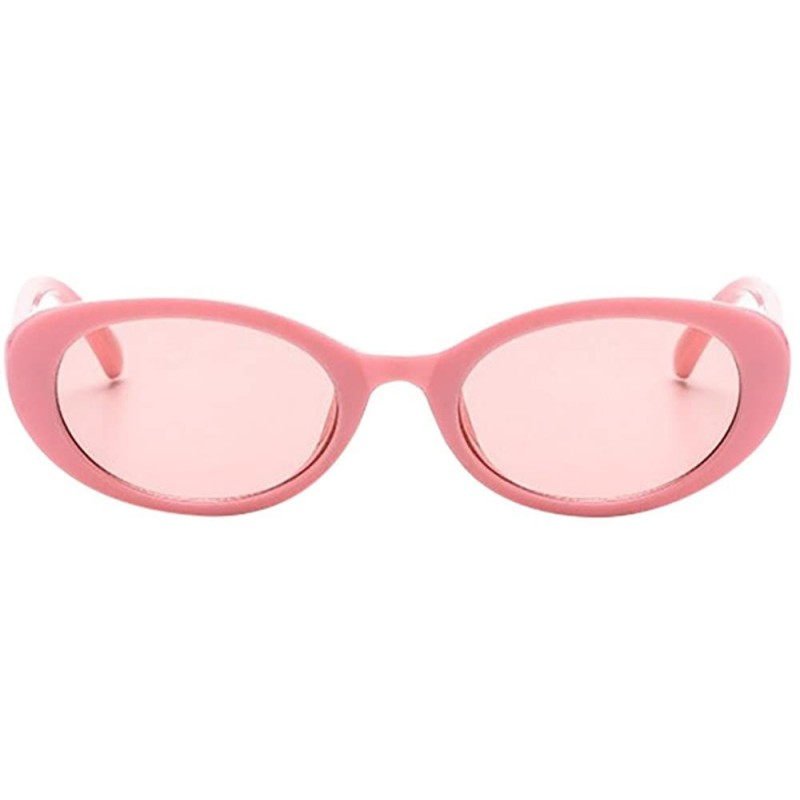 Cat Eye Sunglasses Vintage Rapper Glasses Eyewear - F - CD18QRN5I5A $8.28