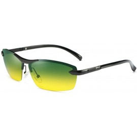 Sport Day & Night Polarized Sunglasses Polarized Anti - glare NightSunglasses - CA1850M3CZL $22.35