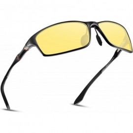 Oval Polarizing Glasses Night Driving Glasses HD Vision Anti Glare Sunglasses - Color5 - CD18ZYLSDWO $35.67