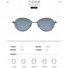 Sport New New Sunglasses Retro Small Box Sunglasses Metal Ocean Piece Sunglasses Men And Women Sunshade Mirror - CX18T2IM2MS ...