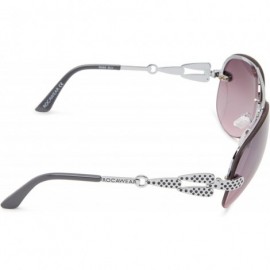 Aviator Women's R495 Aviator Sunglasses - Silver - CO11C4S3XM5 $38.05