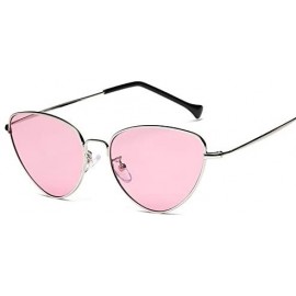 Cat Eye Vintage Sunglasses Sunglass Glasses - Red - CP198O0H4SC $27.99