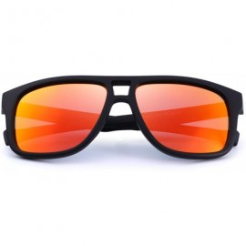 Sport Polarized Sunglasses for Men Driving Mens Sunglasses For Men/Women S8459 - Red - CK180AXTURH $8.49