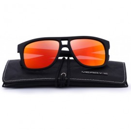 Sport Polarized Sunglasses for Men Driving Mens Sunglasses For Men/Women S8459 - Red - CK180AXTURH $8.49