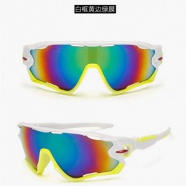 Goggle Sports Sunglasses Sports Sunglasses outdoor men's and women's cycling - C418AZAE78O $25.90