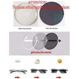 Round Transition Sunglasses Photochromic myopia Eyeglasses Finished Women Round Computer Optical Glasses Frame - C2198CO365O ...